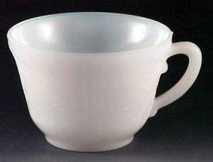 MacBeth Evans American Sweetheart Monax White Depression Glass Cup