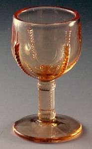 New Martinsville Glass Radiance Amber Cordial