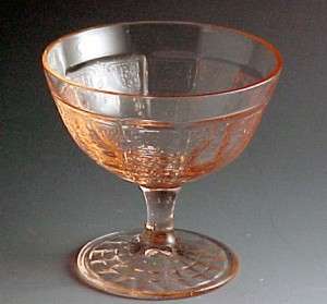 Hocking Princess Pink Depression Glass Sherbet