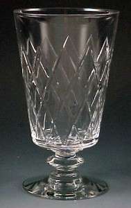 Duncan Miller Glass Kohinoor Cut Crystal Ice Tea Tumbler