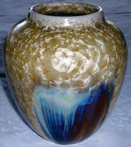 Dave Eickholt Crystalline Glazed Porcelain Vase