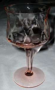 Heisey Glass Gayoso Pink Water Goblet
