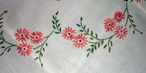 Mom's Tablecloth Detail