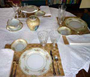 Tuillerie China Duncan Miller Kohinoor Tablescape