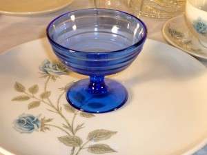 Moderntone Blue Sherbet Concord Rose Plate