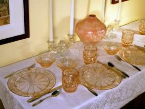 Three Place Settings with Navarre Crystal