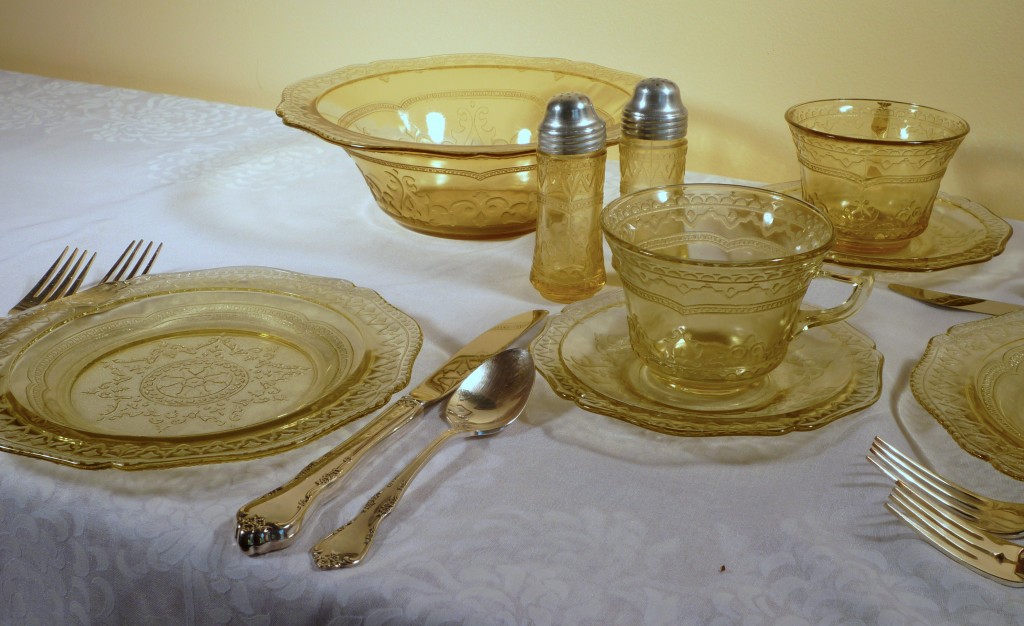 Patrician Amber Depression Glass Patrician Amber Depression Glass