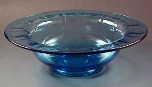 Fostoria Glass Fairfax Blue Bowl Fostoria Glass Fairfax Blue Bowl