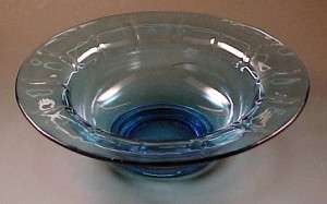 Fostoria Fairfax Blue Bowl Fostoria Fairfax Blue Bowl