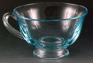Fostoria Glass Fairfax Blue Cup Fostoria Glass Fairfax Blue Cup