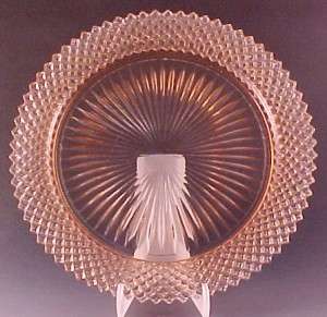 Miss America Pink Depression Glass Dinner Plate Miss America Pink Depression Glass Dinner Plate