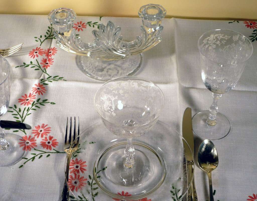 Fostoria Glass Navarre Etched Crystal
