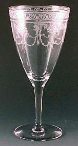 Cambridge Glass Etch 701 Crystal Water Goblet Cambridge Glass Etch 701 Crystal Water Goblet