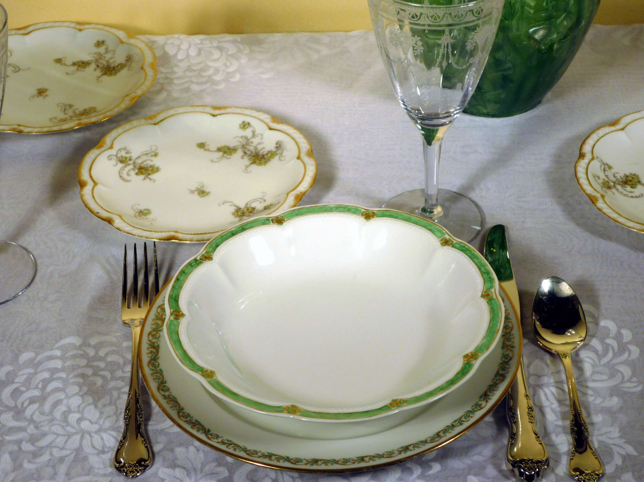 Haviland Limoges China Place Setting