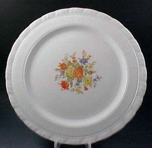 Chinex Oxford Bouquet Cake Plate Depression Glass Chinex Oxford Bouquet Cake Plate Depression Glass