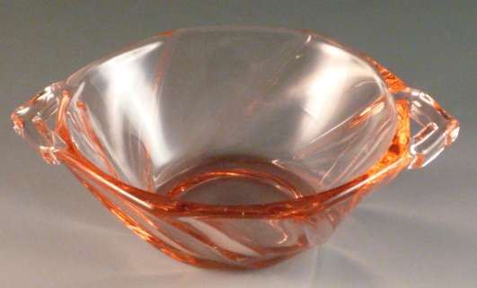 Heisey Twist Pink Nut Cup Heisey Twist Pink Nut Cup