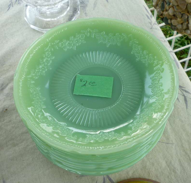 Elegant and Depression Glass at the Allegan Antiques Market