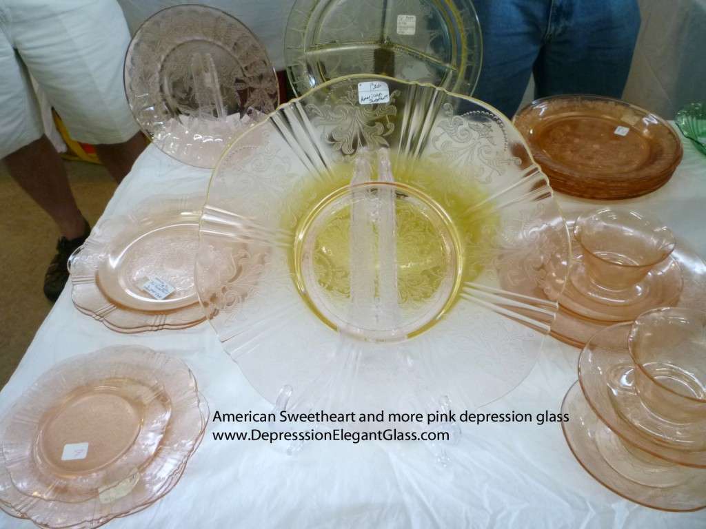 American Sweetheart A Pink Depression Glass Safe Pattern