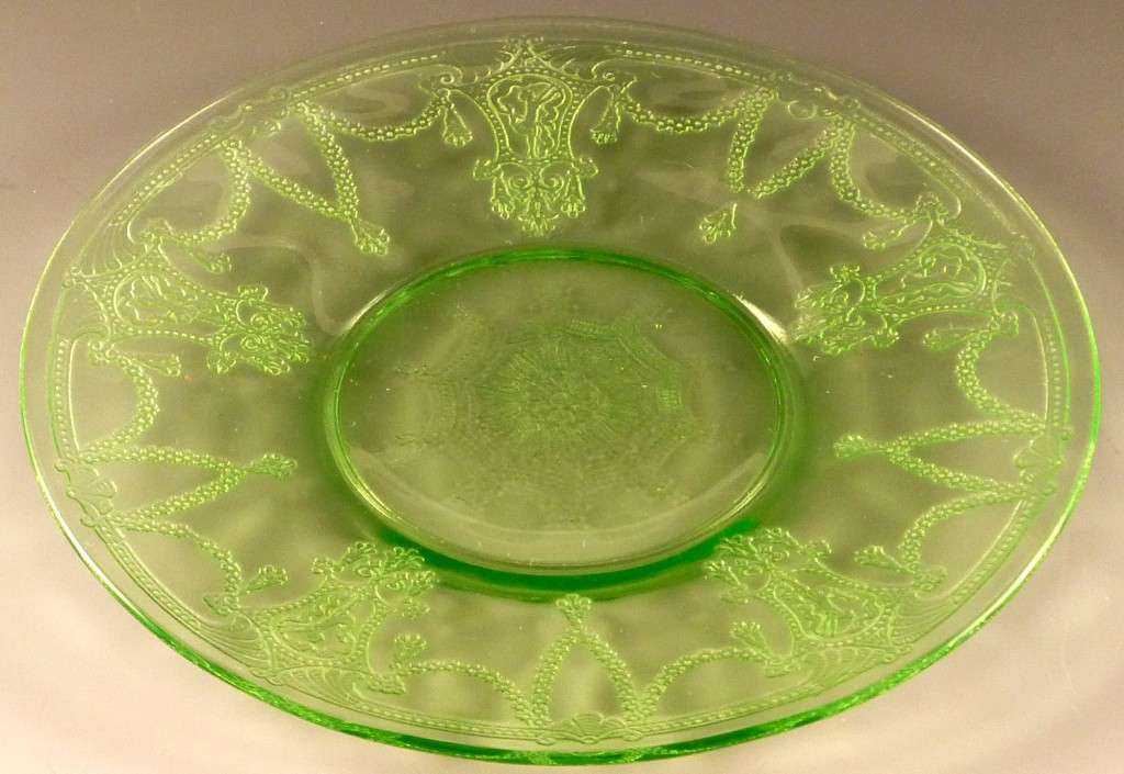Cameo Green Plate Bought on Craigslist
