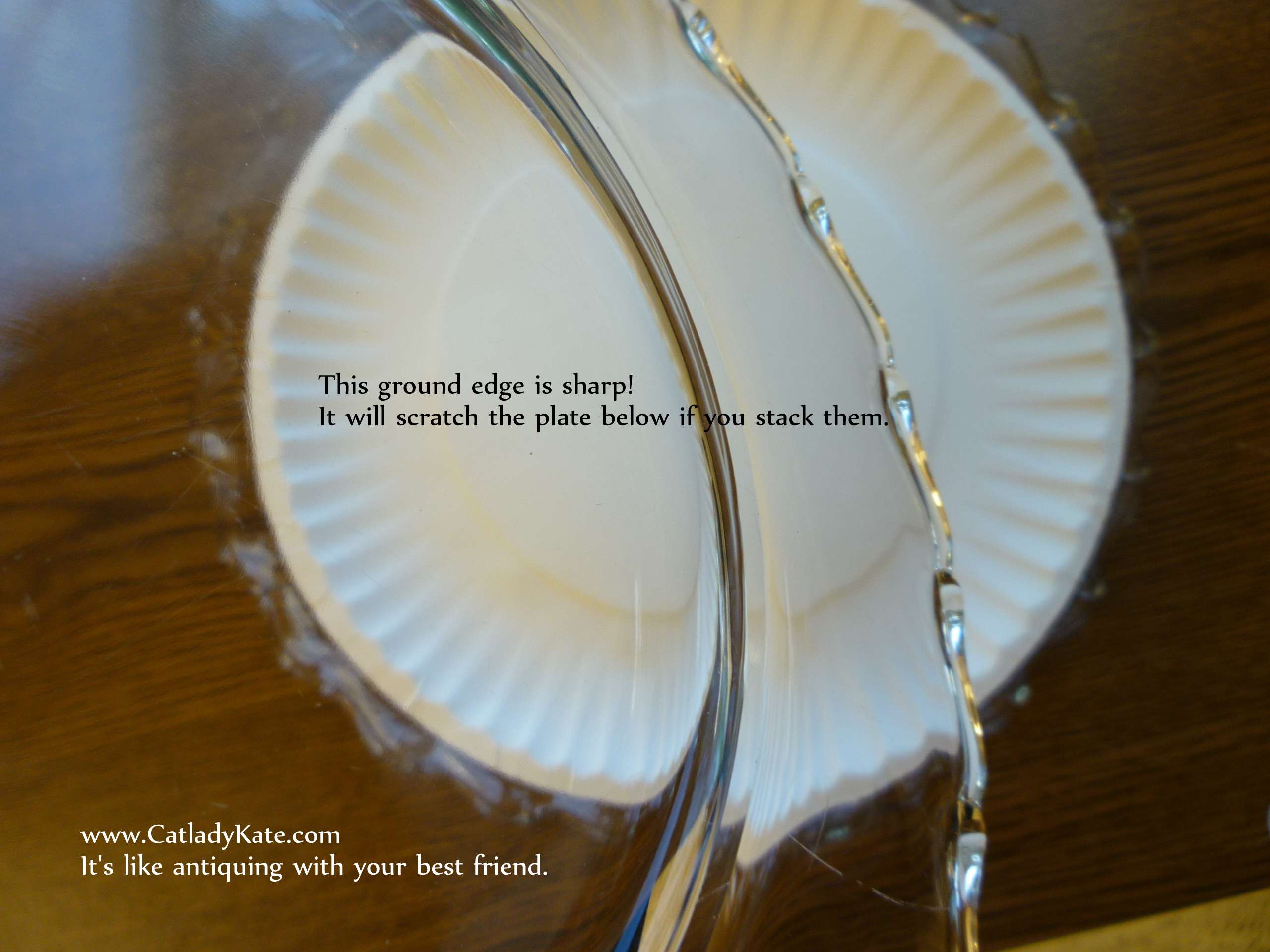 Tip of the Week! Store Your Plates Safely