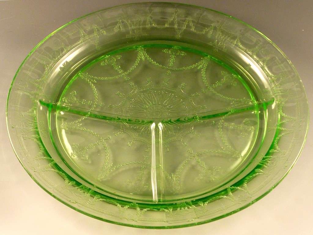 Cameo Depression Glass Dinner Plates Product Review Video