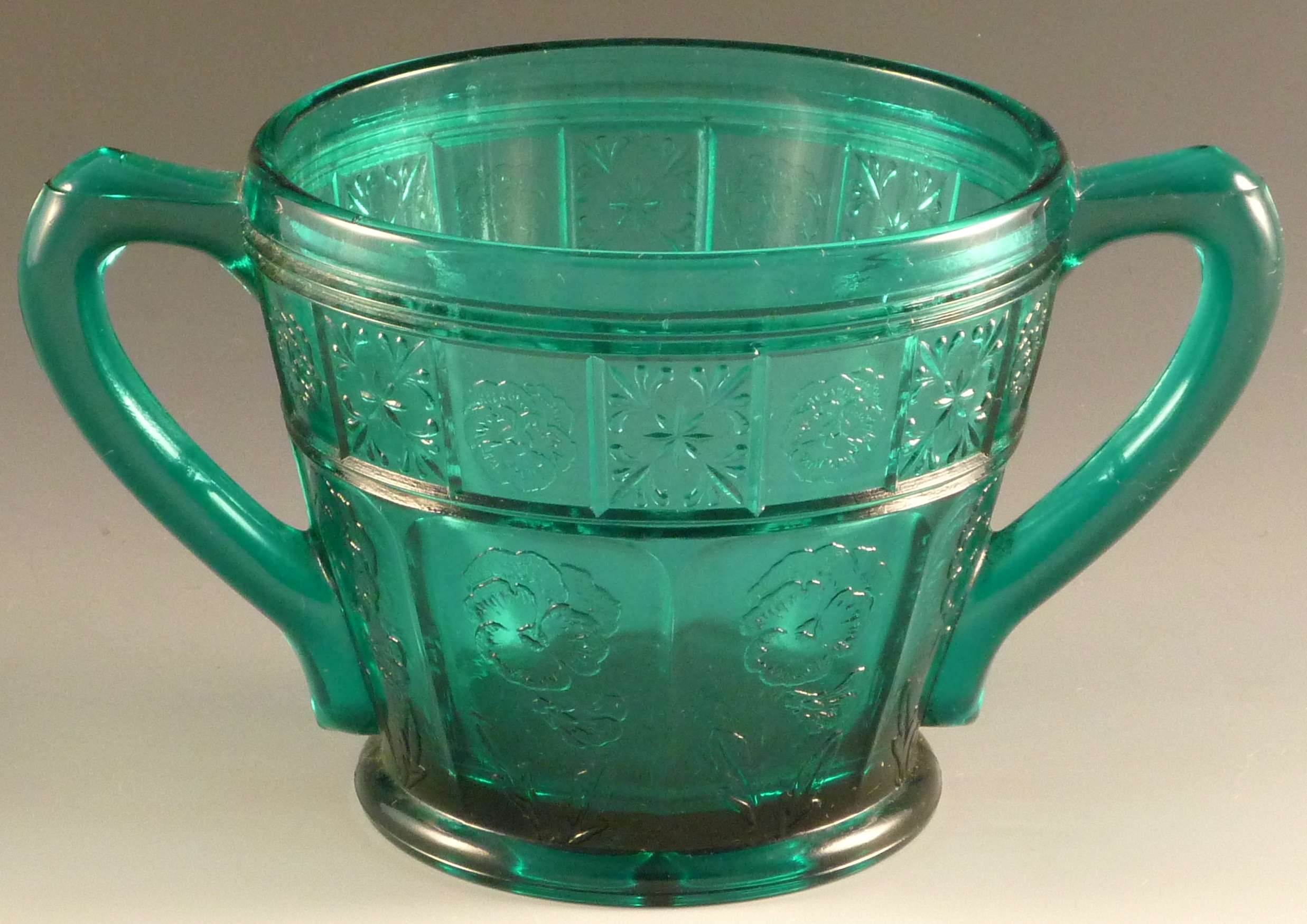 Doric & Pansy Depression Glass