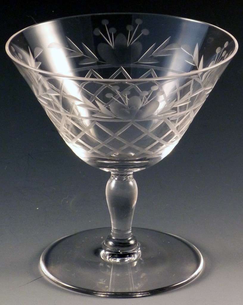 Fostoria Trellis Sherbets Elegant Glass from the Roaring Twenties