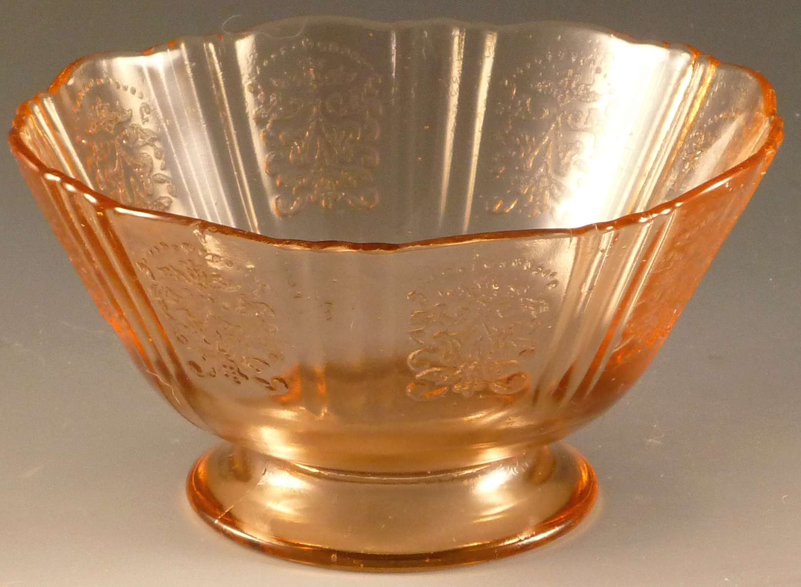 American Sweetheart – A Pink Depression Glass Safe Pattern