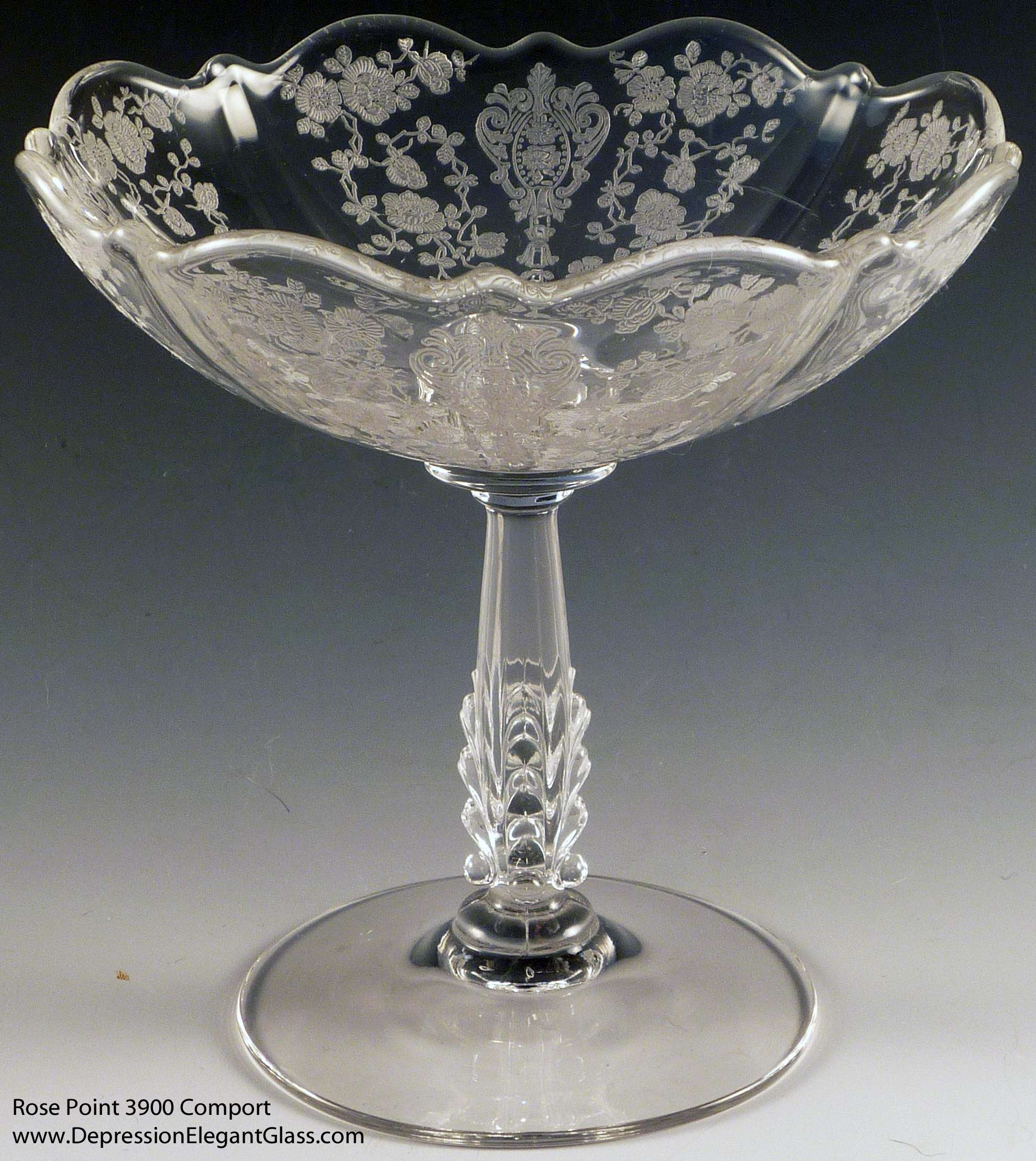 Compotes, Comports and More Stemmed Pieces in Depression Glass