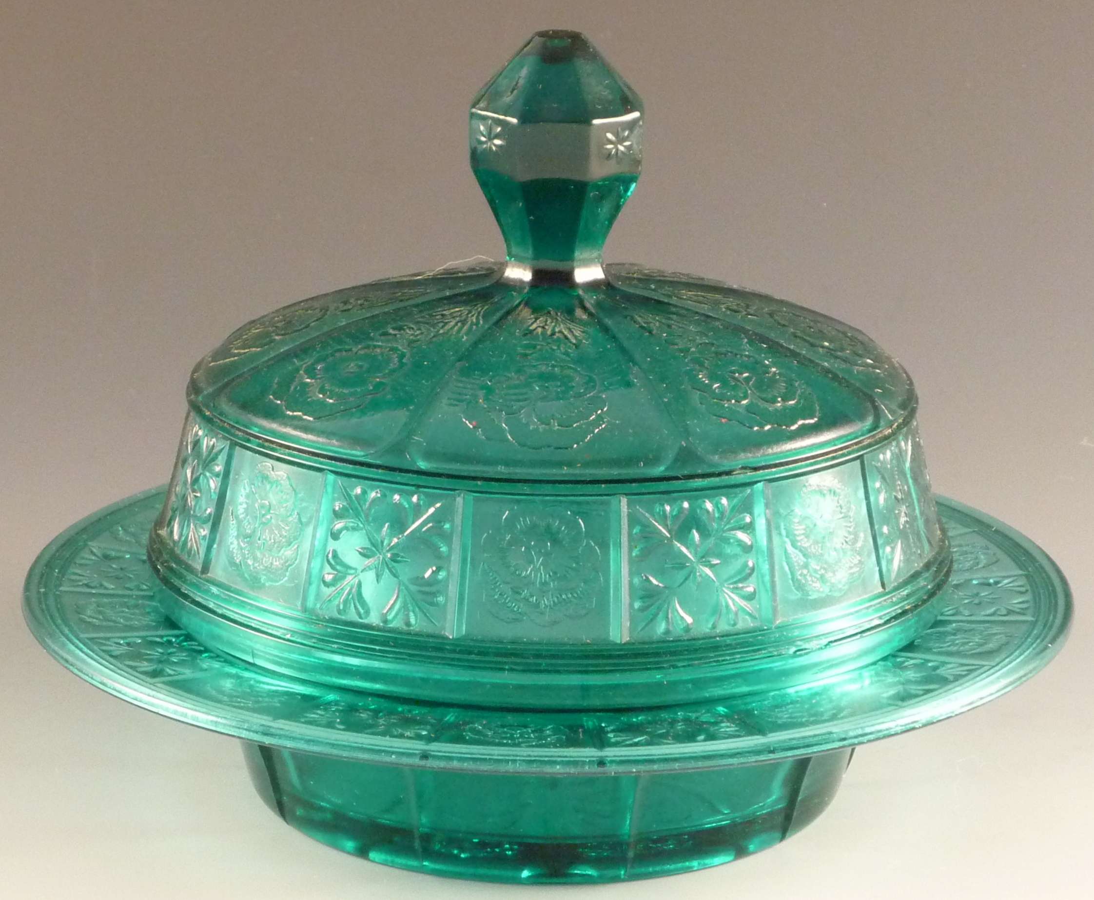 Doric and Pansy Depression Glass from Jeannette - Depression and