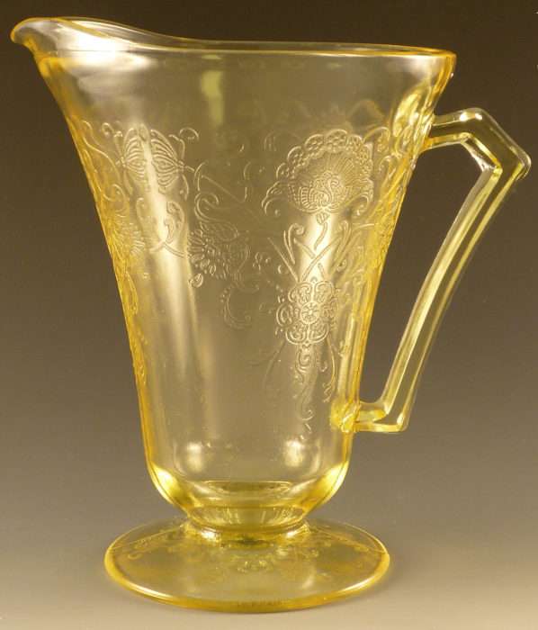 Depression Glass Pitchers Eye Candy