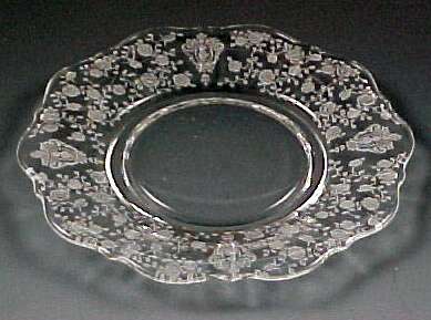 Depression Era Glass Sherbet Plates